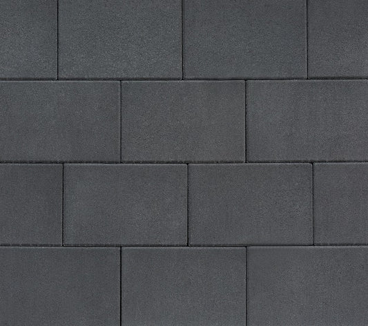 H2O comfort square 20x30x6 cm black betontegel